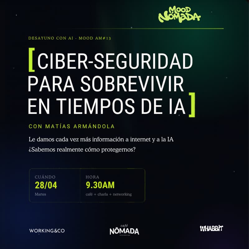 Cover Image for Nómada Mood AM #13 - Ciberseguridad en tiempos de AI