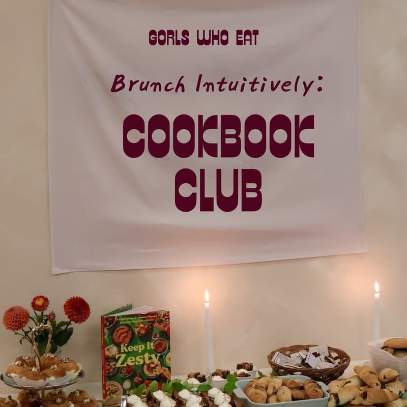 Cover Image for Brunch Intuitively: Cookbook Club- Honor Your Hunger
