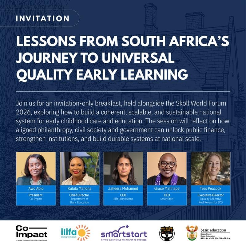 Cover Image for Lessons from South Africa’s journey to universal quality early learning