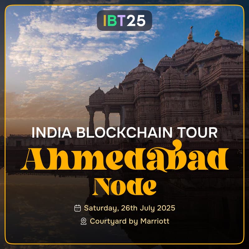 Cover Image for India Blockchain Tour 2025 - Ahmedabad Node