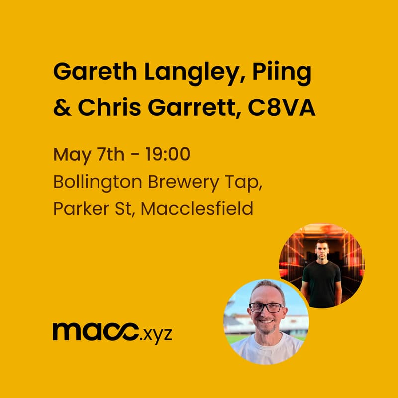 Cover Image for [macc.xyz] May Meetup: Stadium-Scale Gaming & High-Velocity Dev Teams