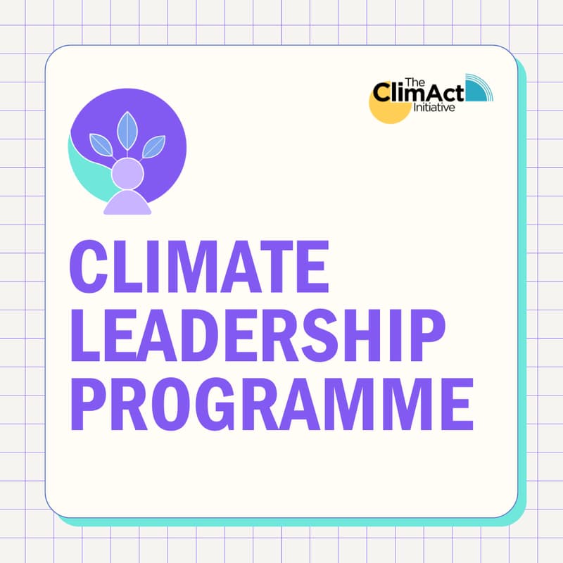 Cover Image for Climate Leadership Programme: Info Session