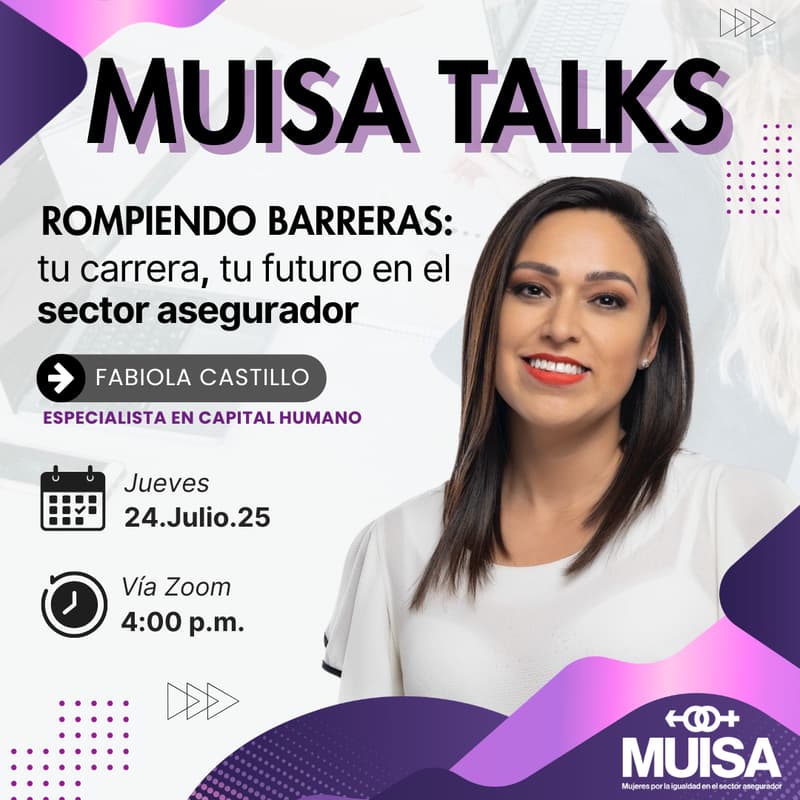 Cover Image for ROMPIENDO BARRERAS: TU CARRERA, TU FUTURO EN EL SECTOR ASEGURADOR 24.07.25