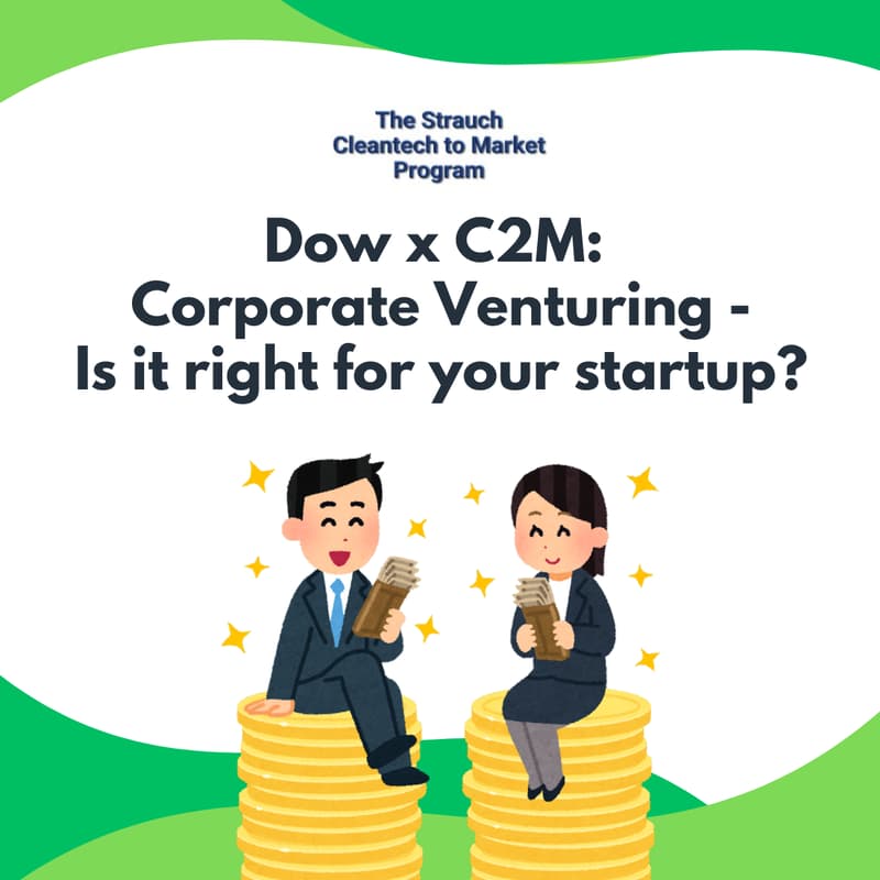 Cover Image for Dow x C2M: Corporate Venturing - is it right for your startup?