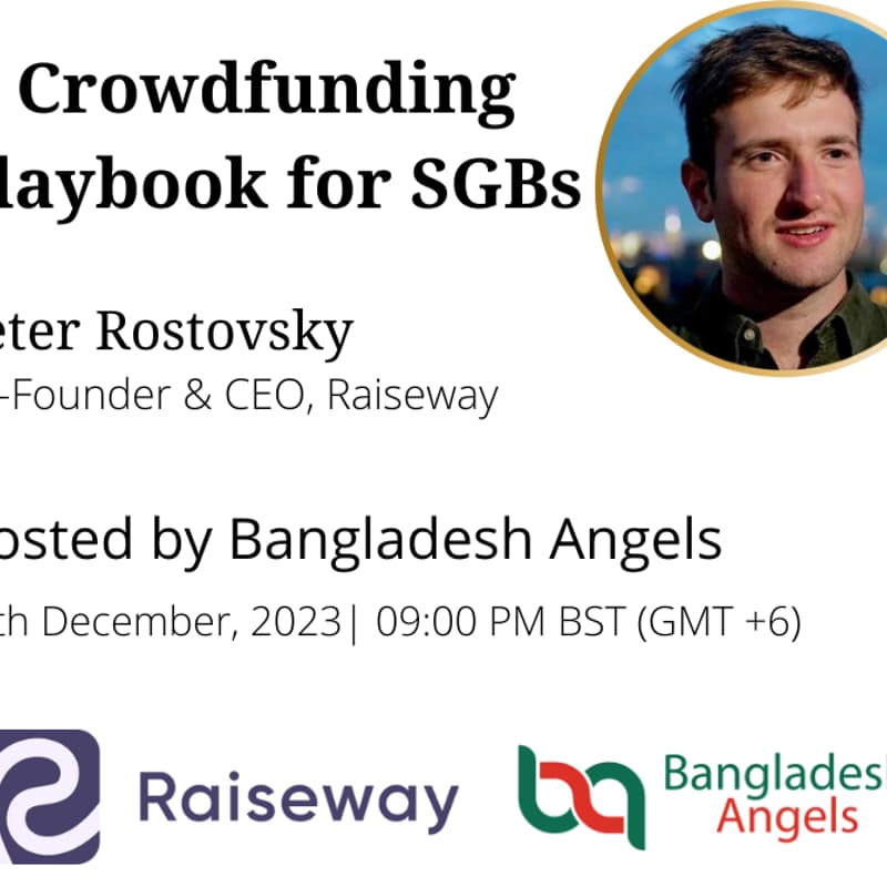 Cover Image for Webinar with Peter Rostovsky: A Crowdfunding Playbook for SGBs