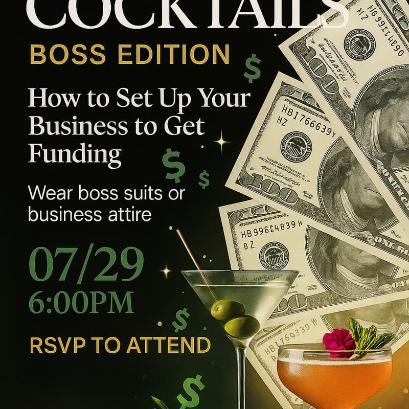 Cover Image for Credit & Cocktails Boss Edition: Structure & Fund Your Business