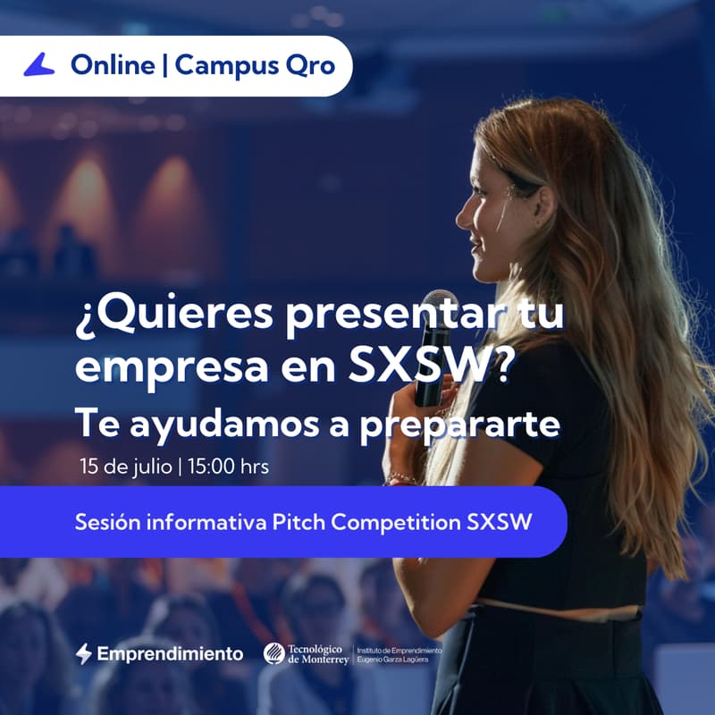 Foto de portada de Sesión informativa Pitch Competition SXSW