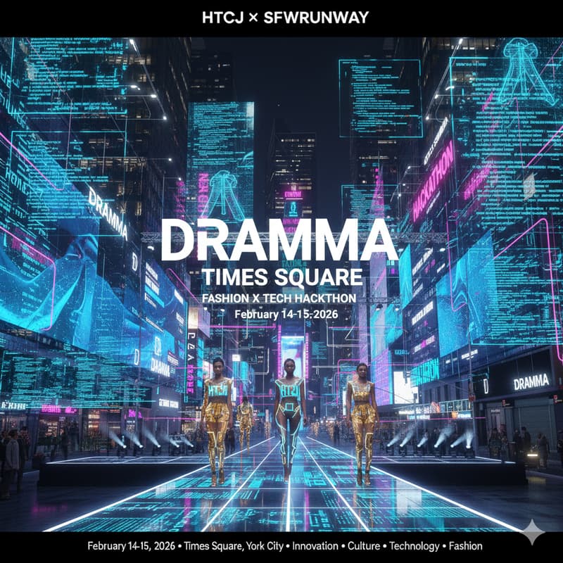 Cover Image for HTCJ × SFWRUNWAY: DRAMMA — Fashion × Tech Hackathon (NYC)