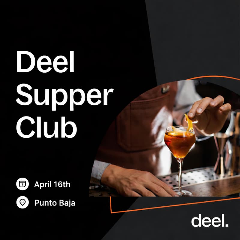 Cover Image for Dinner & Dialogue: Deel x AWS | Bogotá