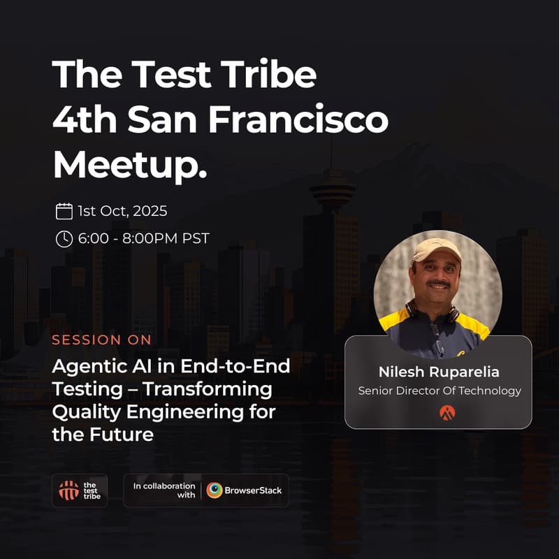 Cover Image for Agentic AI in End-to-End Testing | In person San Francisco Meet