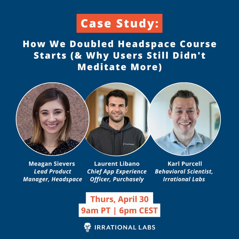 Cover Image for Case Study: How We Doubled Headspace Course Starts (& Why Users Still Didn't Meditate More)