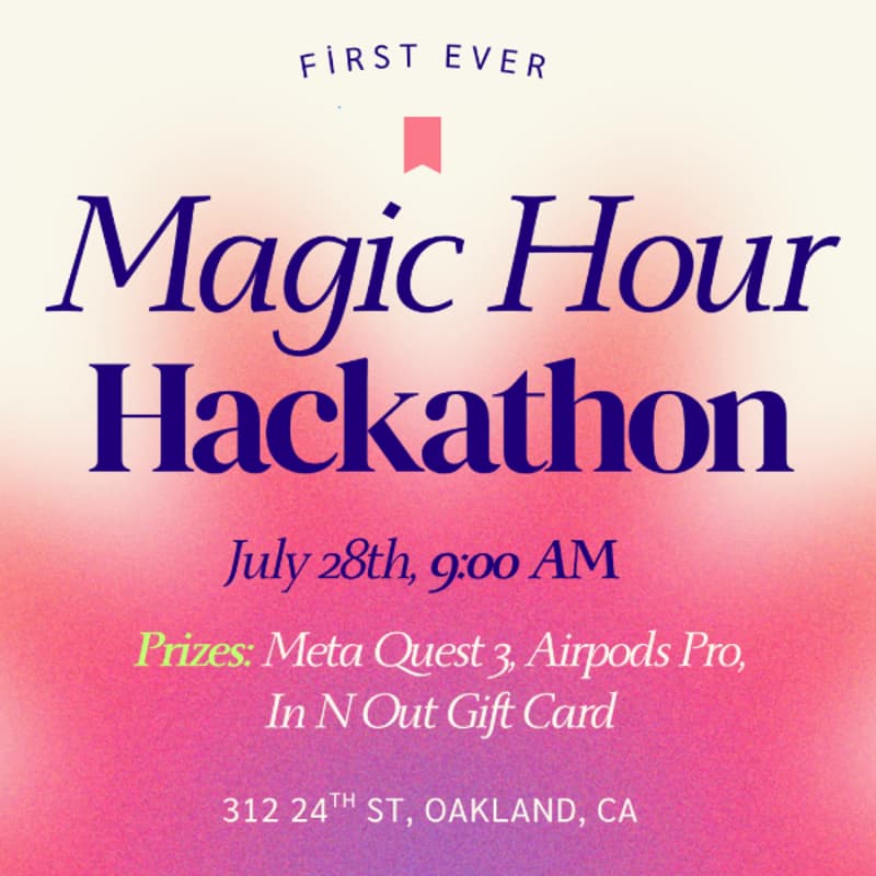 Cover Image for 🏀 Magic Hour Hackathon: Remix the Future of Sports
