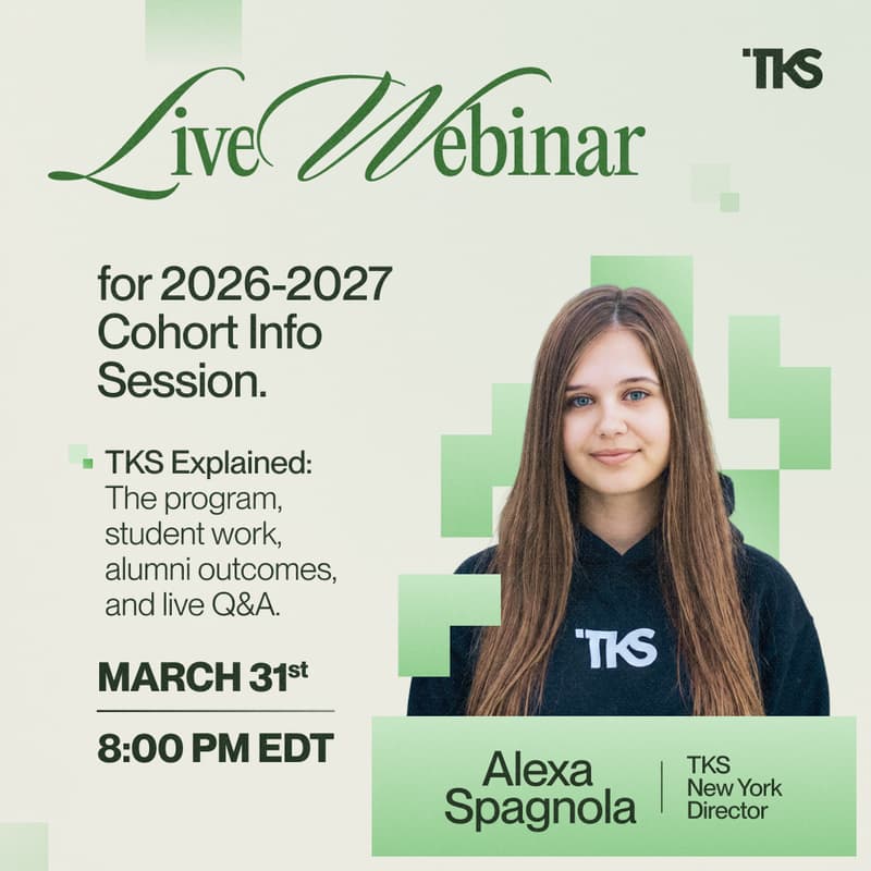 Cover Image for TKS NYC 2026-2027 Student + Parent Info Session