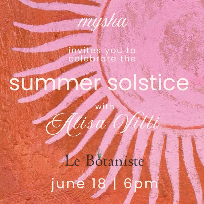 Cover Image for NYC Dinner: A Summer Solstice w/ Alisa Vitti - Rest or Rise?