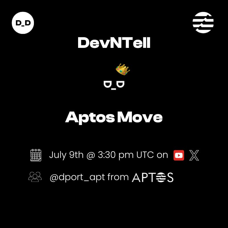 Cover Image for DevNTell - Aptos Move: A Web3 Programming Language and Runtime