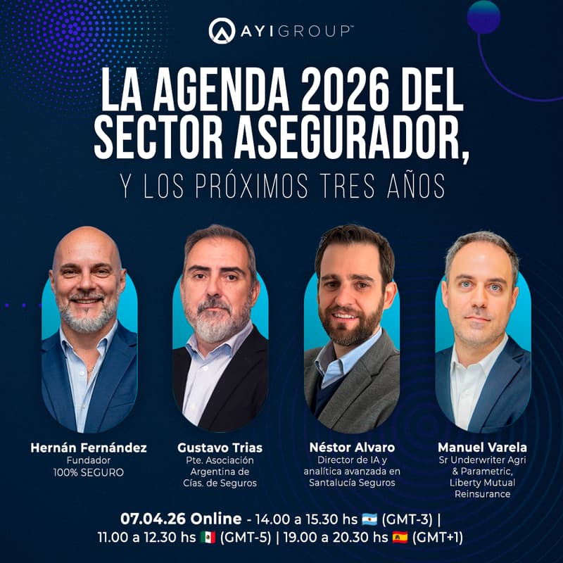 Cover Image for La agenda 2026 del sector asegurador: mercado, negocio e IA, con un panel internacional de expertos