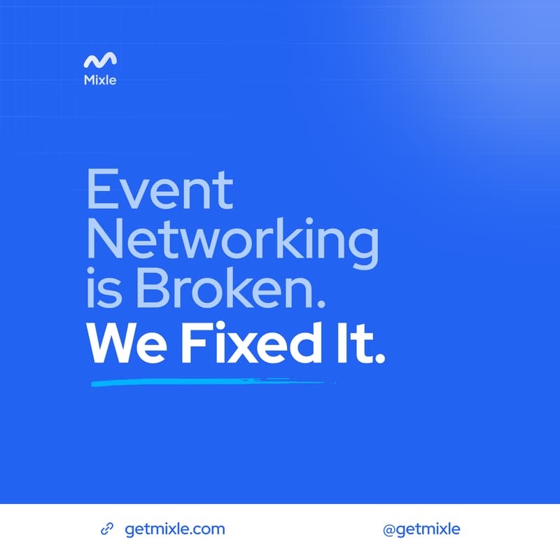 Cover Image for We Fixed Event Networking — Live Demo + Q&A
