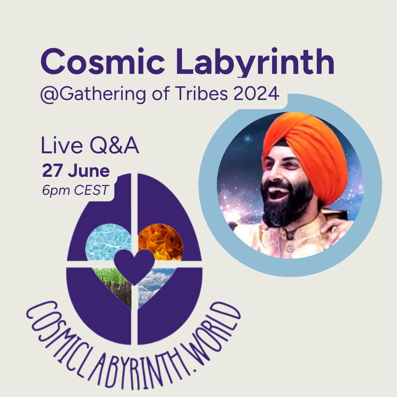 Cover Image for Q&A Cosmic Labyrinth at Gathering Of Tribes 2024