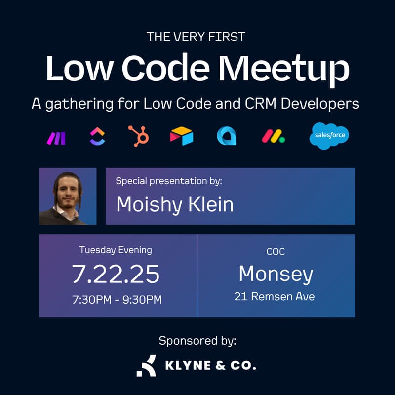 Cover Image for Low Code Meetup