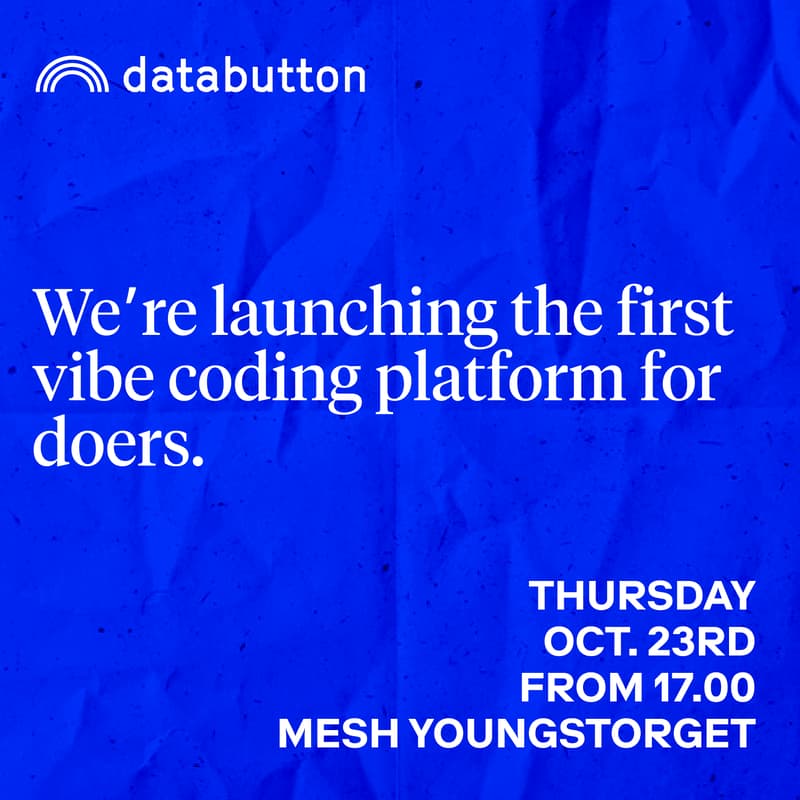 Cover Image for Databutton Launch Night!