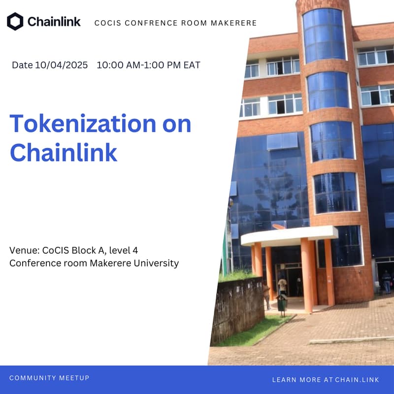 Cover Image for Tokenization on Chainlink
