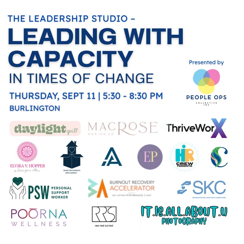 Cover Image for Leadership Studio - Leading with Capacity in Times of Change