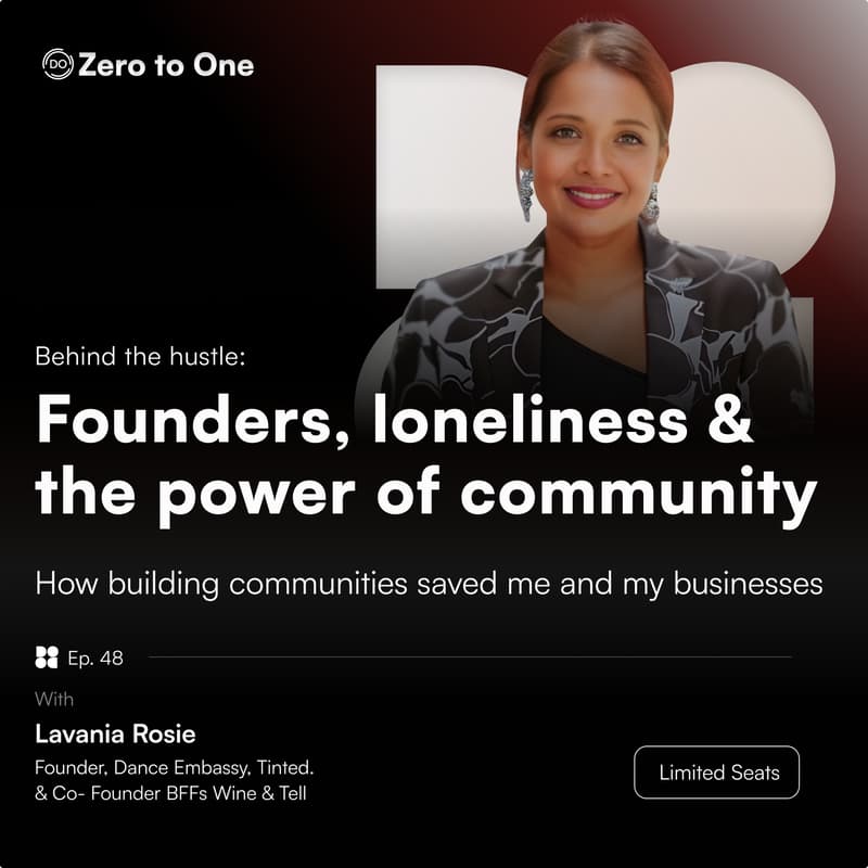 Cover Image for Behind the Hustle: Founders, Loneliness & the Power of Community