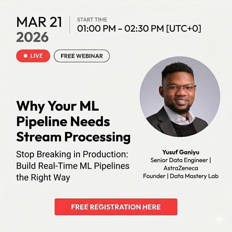 Cover Image for Learn: Why Your ML Pipeline Needs Stream Processing