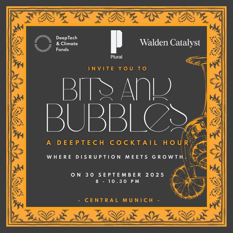 Cover Image for Bits & Bubbles - a DeepTech Cocktail Hour during Bits & Pretzels.