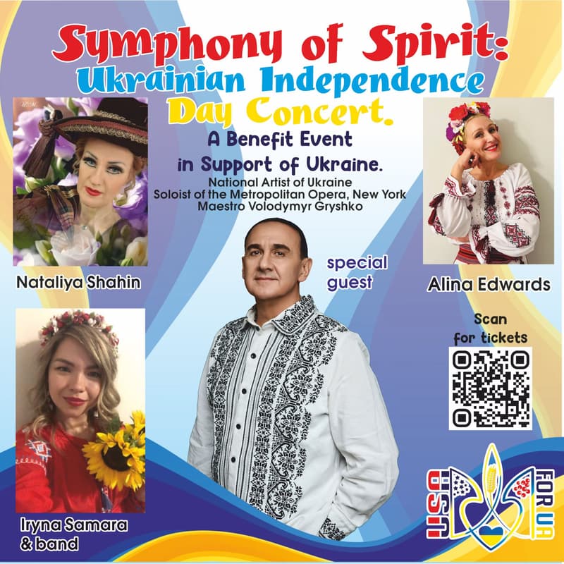 Cover Image for Symphony of Spirit: A Charity Concert for Ukraine’s Independence Day