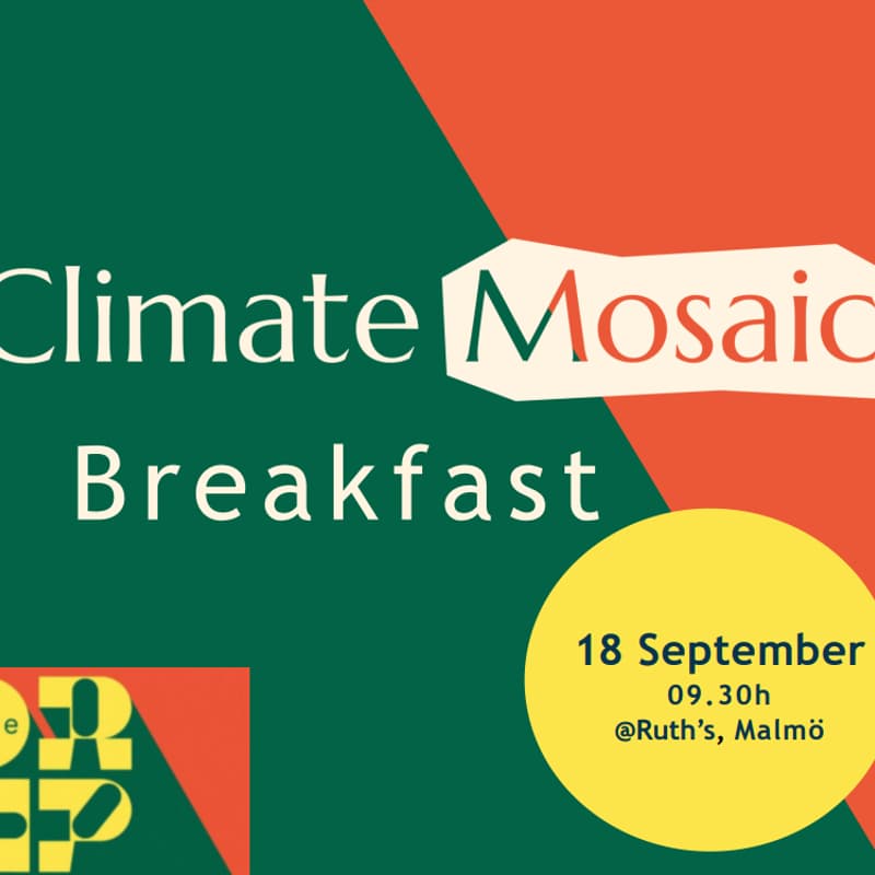 Cover Image for Climate Mosaic Breakfast @The Drop