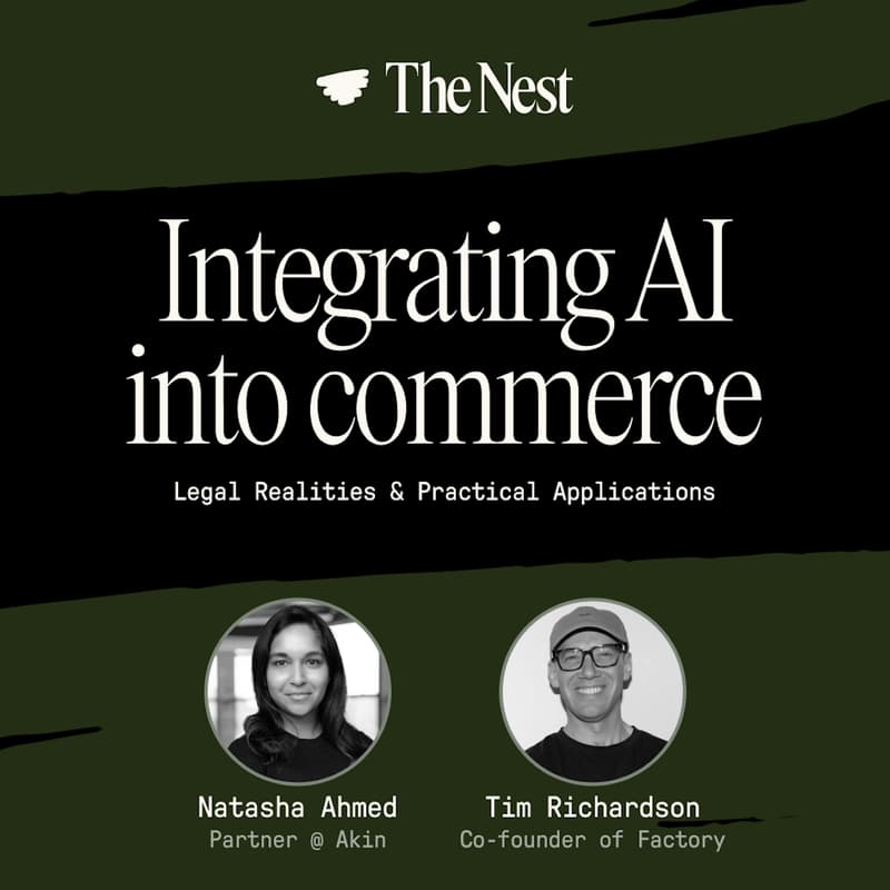 Cover Image for Integrating AI into Commerce: Legal Realities & Practical Applications