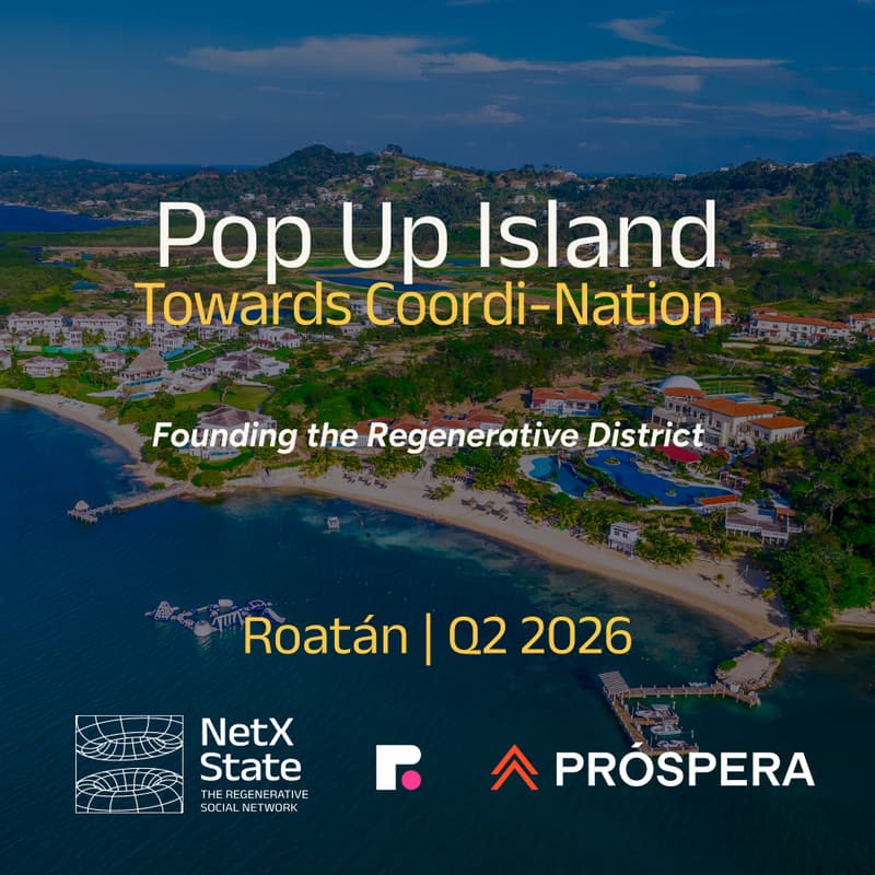 Cover Image for Pop-Up Island in Próspera | Founding the Regenerative District