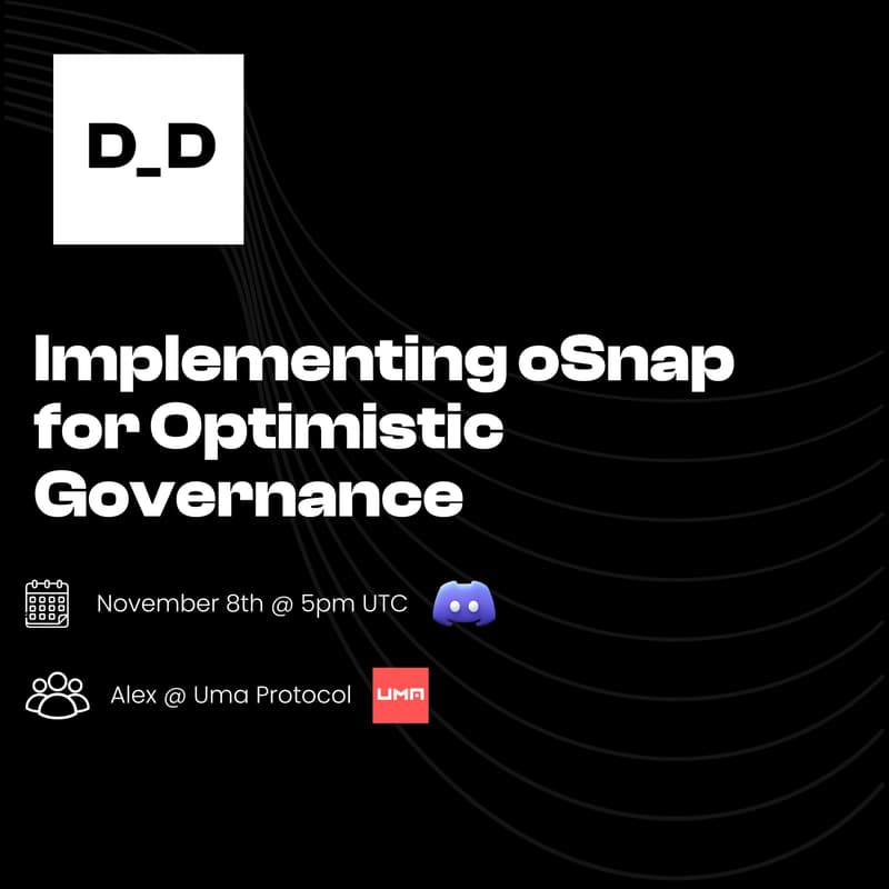 Cover Image for Governance Call: Implementing oSnap for Optimistic Governance