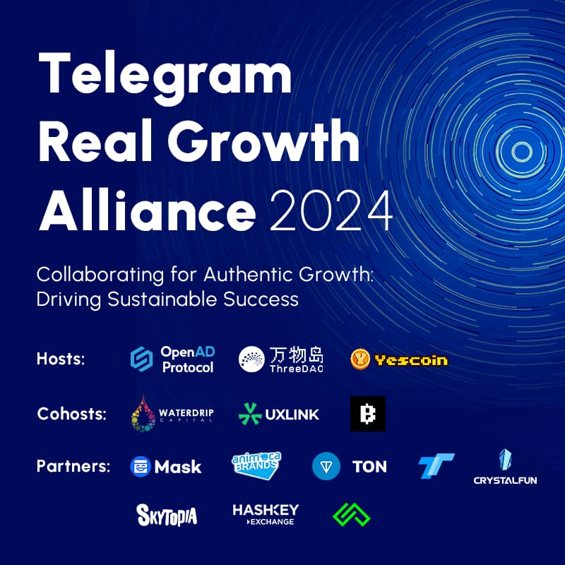 Cover Image for Telegram Growth Alliance 2024｜Collaborating for Authentic Growth