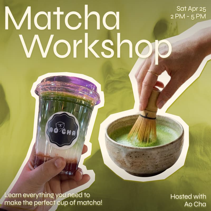 Cover Image for The Ultimate Matcha Workshop by Ao Cha