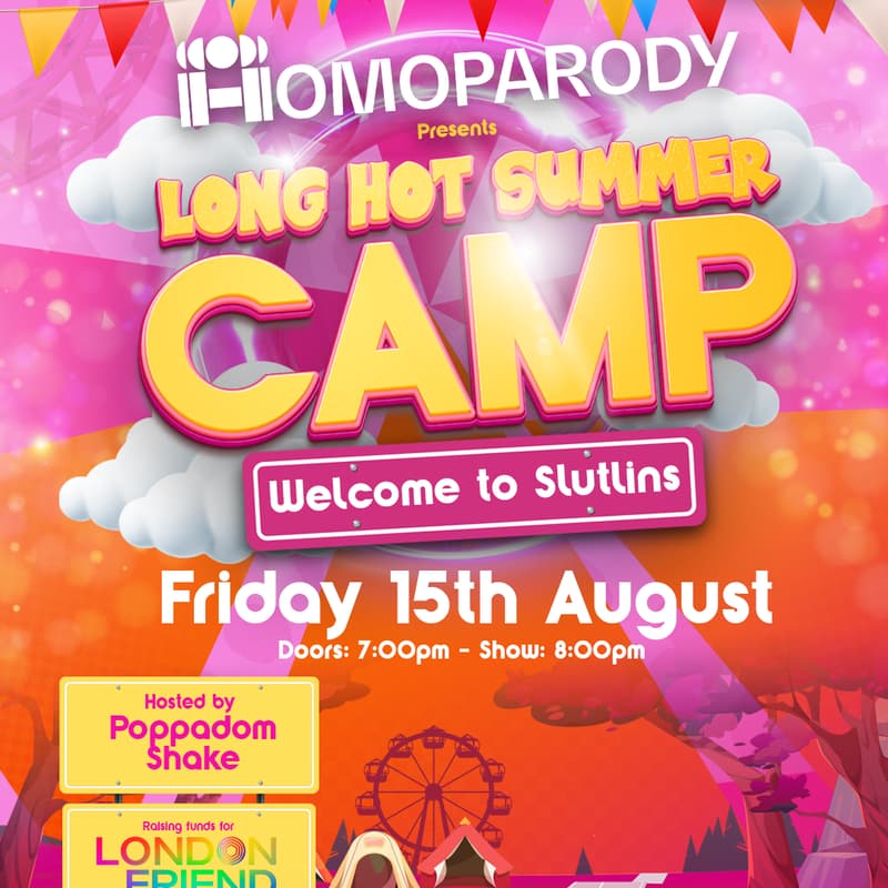 Cover Image for Long Hot Summer CAMP! HOMOPARODY Cabaret Show