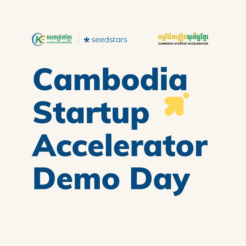 Cover Image for Cambodia Startup Accelerator Demo Day 2026