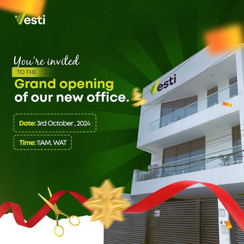 Cover Image for Vesti Nigeria Grand Opening