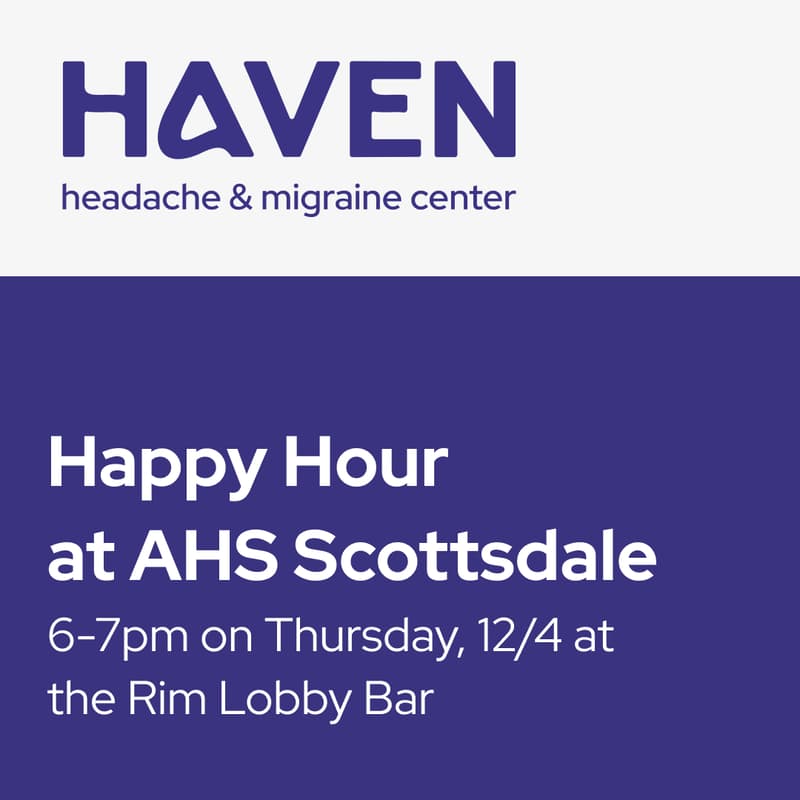 Cover Image for Haven AHS Happy Hour - Drinks On Us