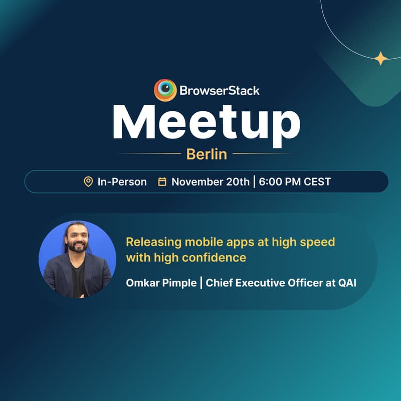 Cover Image for BrowserStack Berlin Meetup - November