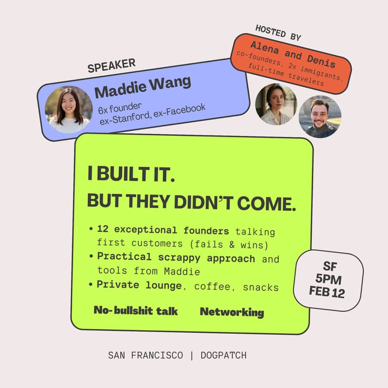 Cover Image for Founders Talking First Customers