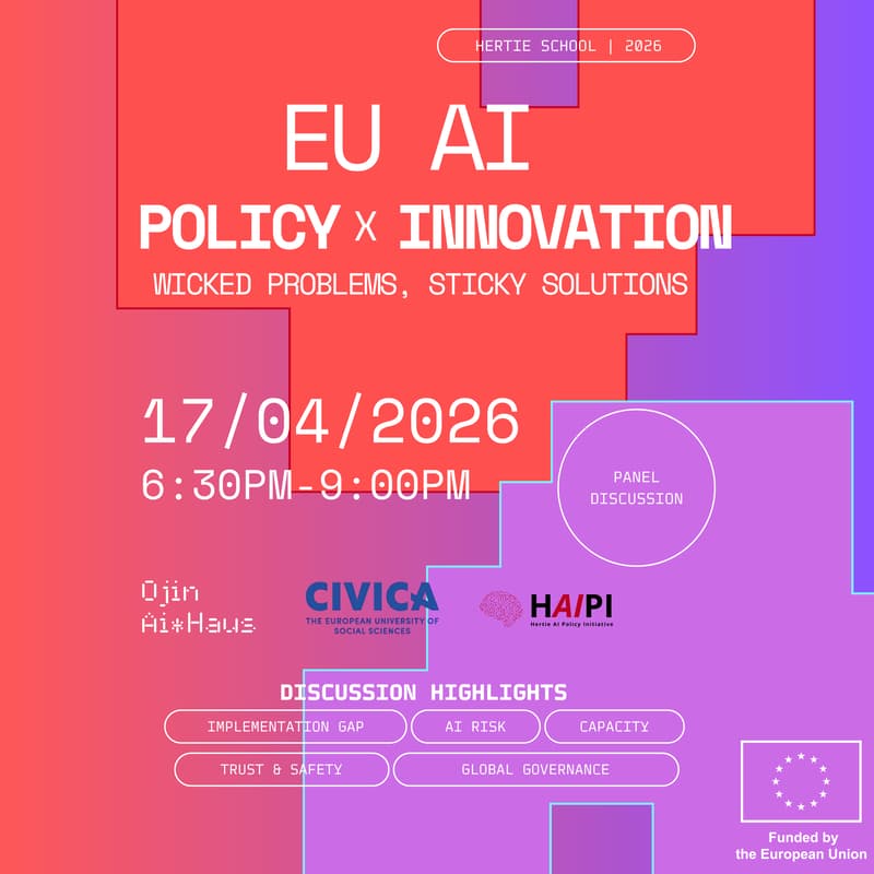 Cover Image for Wicked Problems & Sticky Solutions: EU AI Policy Hack Launch Event