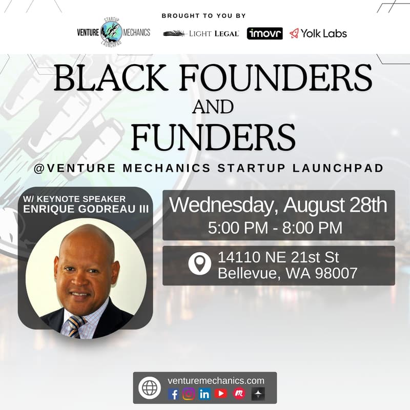 Cover Image for Black Founders & Funders Meetup - August 2024