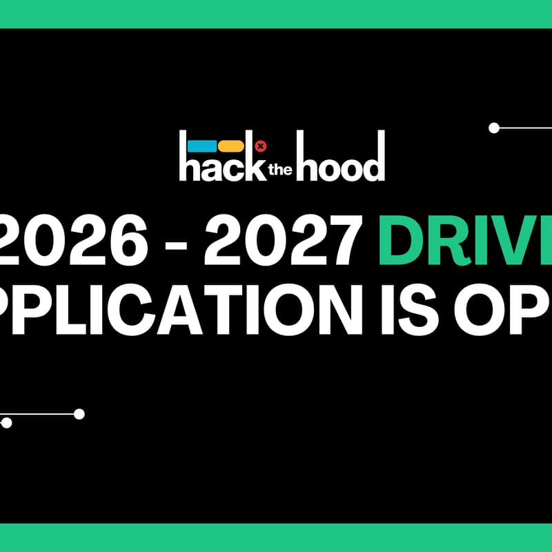 Cover Image for Hack the Hood: Drive Info Session
