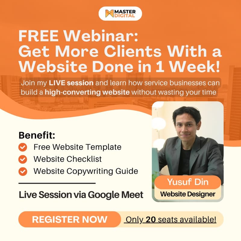 Cover Image for How Service Businesses Can Get More Clients With a Website Done in 1 Week