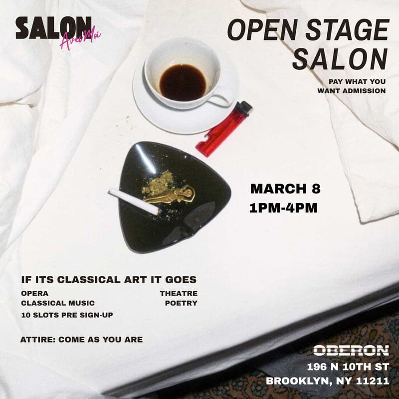 Cover Image for Salon Open Stage
