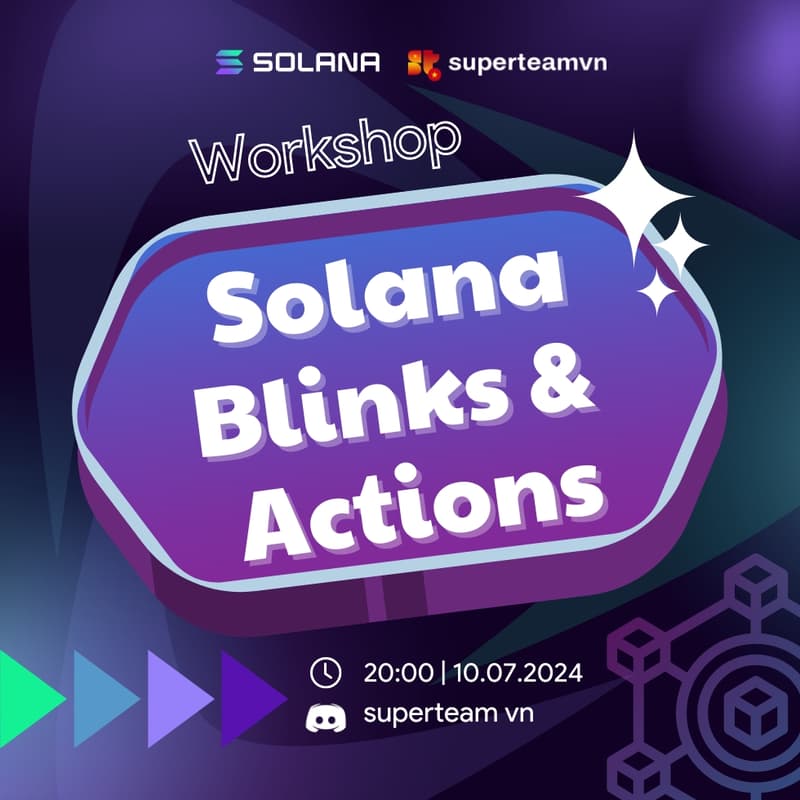 Cover Image for Workshop: Solana Blinks and Actions