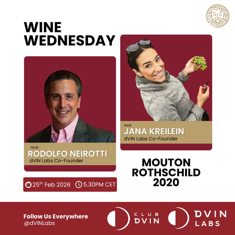 Cover Image for 🍷 Wine Wednesday - Mouton Rothschild 2020 🍇