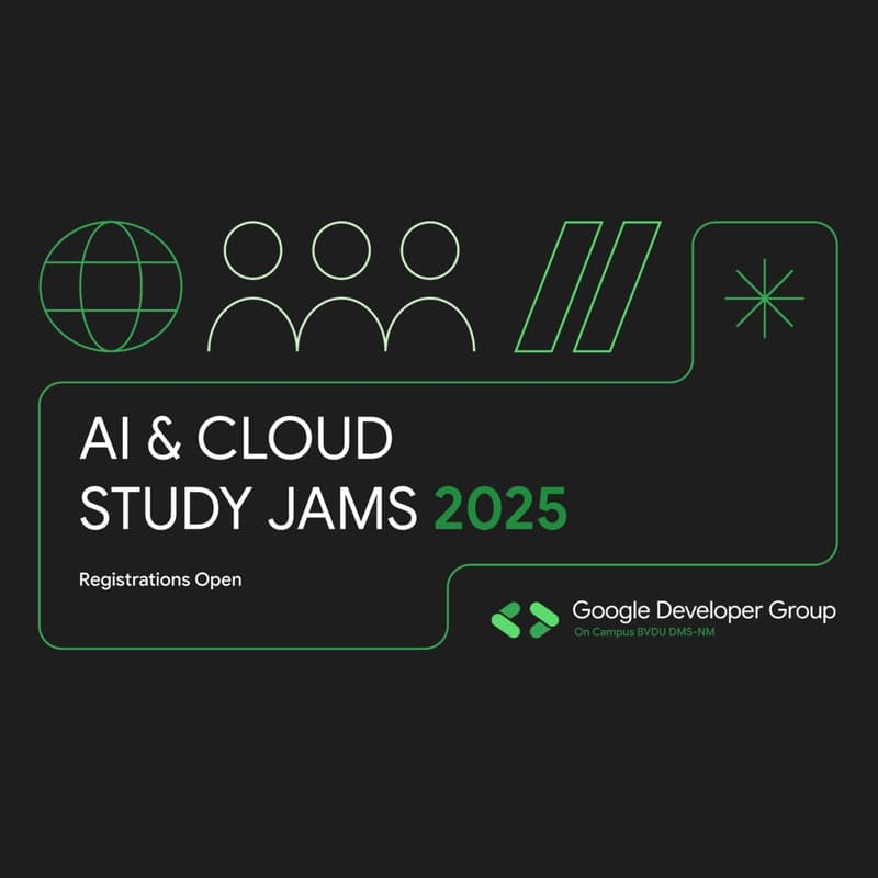 Cover Image for AI & Cloud Study Jams 2025